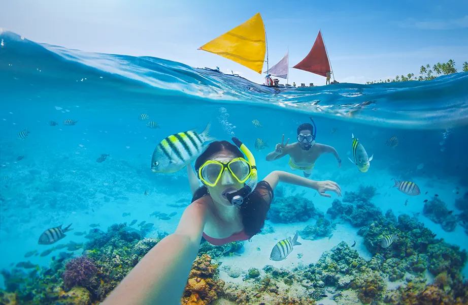 Underwater